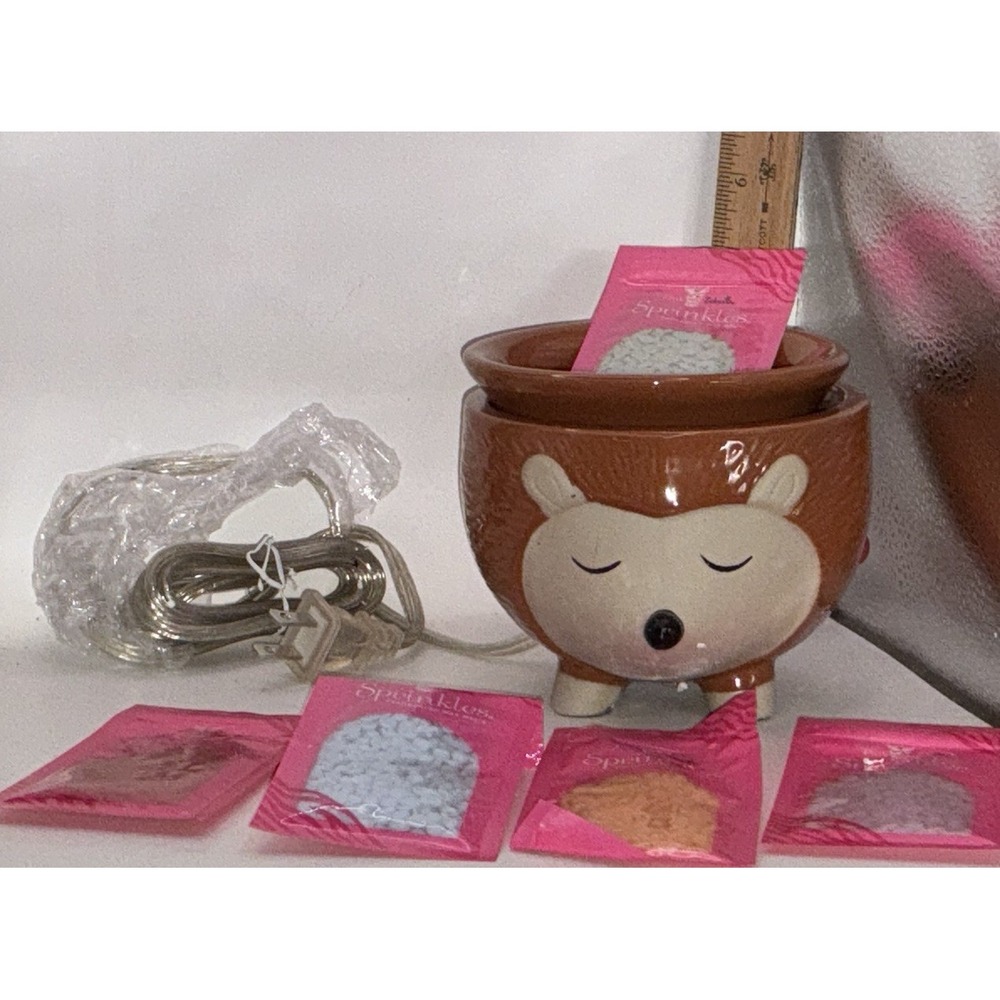 Pink Zebra Home Fragrance Porcupine Simmer Pot Diffusing Lid New In Box 4 Scents - Picture 1 of 9